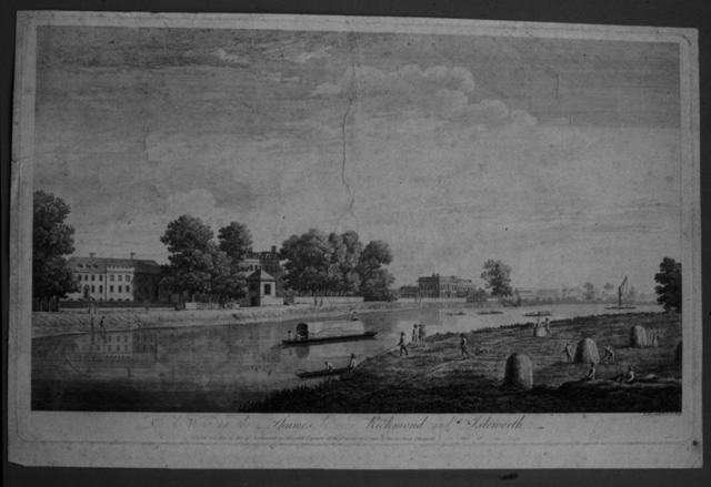 Ancient view from opposite bank